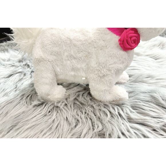 IMC Toys White Cat Plush Bianca. Playful Life-like Interactive Plush - Picture 8 of 9